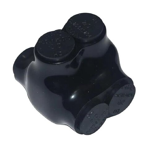 Insulated Wire Connectors DMNI - Polaris Connector Lugs Taps for Wires Range 1/0-14 AWG - Aluminum and Copper Wire Split Bolt Connector Slotted or 3/16" (D1/0-1 Pack of 4) in Saudi Arabia