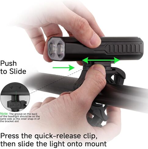 Banral Bike Light Mount Bracket, Aluminum Alloy Handlebar Light Holder Mount Bicycle Mounting Bracket, Suitable for BHL-001 Headlights, Easy to Install, 1 Pack in Kuwait