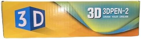 Three-Dimensional Printing Pen Draw Pen Speed & Temperature, Compatible with PLA/ABS Craft Tool with Refills (Black) in Kuwait