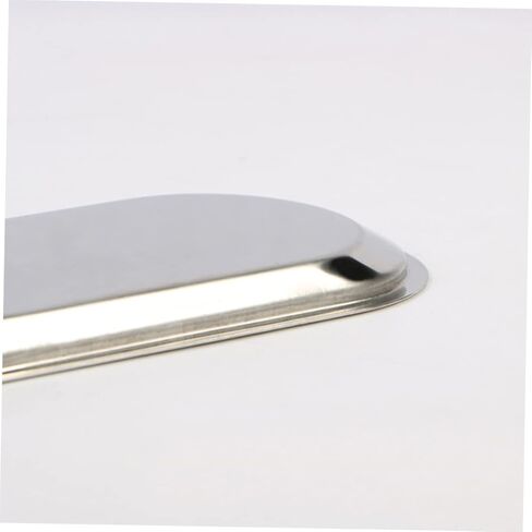 PRETYZOOM Professional Large Stainless Steel Dental Tray Silver Platter Towel Storage for Bathroom Vanity in Saudi Arabia