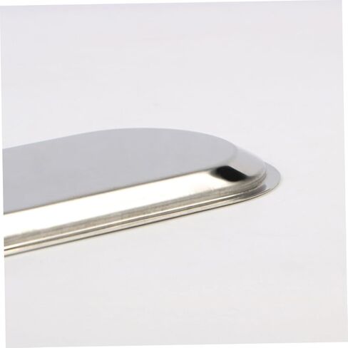 Vaguelly Silver Tray for Dental Stainless Steel Serving Tray Medical Instrument Storage Reusable in Saudi Arabia
