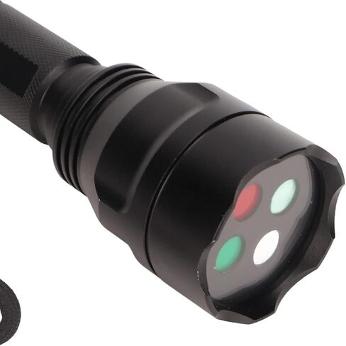 ضوء اختبار العيون 4 نقاط، نظارات اختبار الرؤية باللون الأحمر والأخضر مع إطار ومصباح يدوي، بطارية ليثيوم قابلة لإعادة الشحن 1200 مللي أمبير في الساعة ومواد متينة، للاختبار والتدريب والقمع in Kuwait