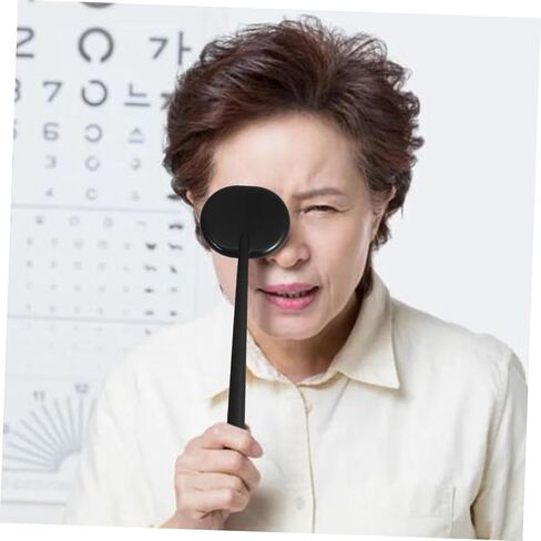 8pcs Handheld Eye Occluder Set for Test Optometry Instrument for Eye Chart Comfortable Design Portable Easy to Clean Versatile and Home Use in Saudi Arabia