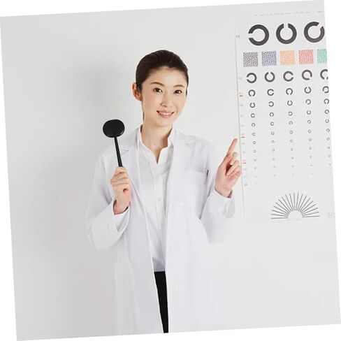8pcs Handheld Eye Occluder Set for Test Optometry Instrument for Eye Chart Comfortable Design Portable Easy to Clean Versatile and Home Use in Saudi Arabia