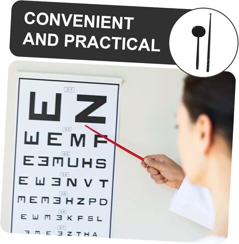 8pcs Handheld Eye Occluder Set for Test Optometry Instrument for Eye Chart Comfortable Design Portable Easy to Clean Versatile and Home Use in Saudi Arabia