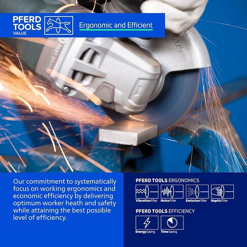 PFERD 4-1/2" PSF DUODISC STEELOX Combination Cutting and Grinding Wheel - Type 27, Aluminum Oxide, 0.065" Thick, 5/8-11 Thread, 13300 RPM (Pack of 10) - Part 63326 in Saudi Arabia