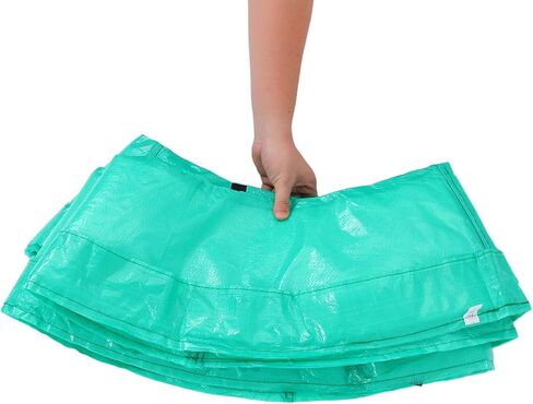 ibasenice Trampoline Spring Pad استبدال وسادة أمان مستديرة بطول 6 أقدام مع بطانة من إسفنج البولي إيثيلين وغطاء واقٍ مقاوم للماء ومقاوم للتمزق للاستخدام في الهواء الطلق in Saudi Arabia