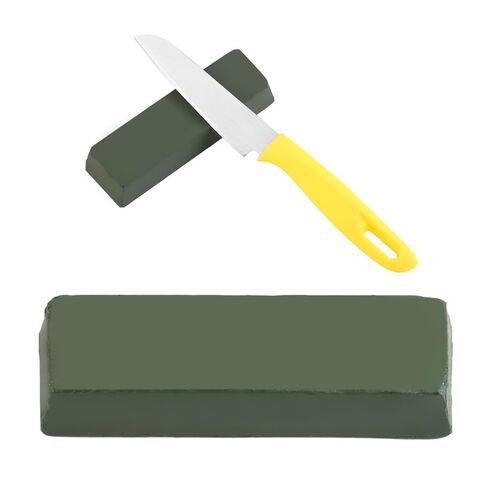 Buffing Compound, 112x35x25mm/4.4x1.4x1.0in Professional Abrasive Polishing Paste Fine Polishing Buffing Compound Metal Grinding Tool for Leather Products in Saudi Arabia