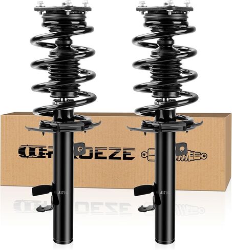 Front Strut Assembly for 2001-2012 Escape, Shock Absorber Front with Coil Springs Replace 171593 171594, Driver and Passenger Side, 2PCS in Kuwait