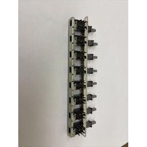 #US JENANI Button Interlocking Piano Typ 8 Rows 6 Pin Dpdt in Kuwait