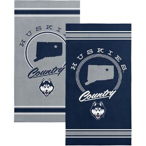 NORTHWEST UConn Huskies NCAA Homebreak منشفة الشاطئ 2 عبوة 30 × 60 بوصة in Kuwait