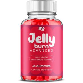BLUE VIBE JellyBurn Advanced Gummies, JellyBurn Premium Health Management and Overall Wellness Support Gummy Supplement, JellyBurn Overall Health Support Supplement (1 Pack - 60 Gummies) in Kuwait
