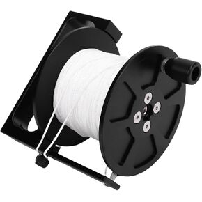 Diving Reel, Stainless Steel Double Hook Reel, 90mm Extended Line Capacity with Portable Line Wheel Structure, Ideal for Cave Exploration & Recreational Diving (120m / 393.7ft) in Kuwait