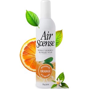 Air Scense Air Freshener Deodorizer Room Spray for Bathroom & Home, Essential Oils, Natural Orange - 7 fl oz (1-Pack) in Kuwait