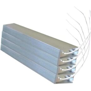 1PC 6000W Aluminum Shell Resistor,Trapezoidal Resistor,for Brake,Inverter,Elevator Electricity(100R) in Kuwait