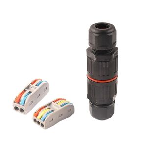 Electrical IP68 Waterproof Joint Wire Quick Connector 2/3 Pin LED Light Wiring Outdoor Rainproof Terminal(CDF-200-3P) in Kuwait
