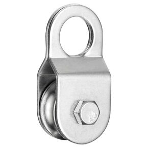 عجلة بكرة كابل 32 مم مع محمل كروي، ناعمة بدون ضوضاء، كتلة خطف صغيرة لحبل سلك 6 مم/0.23 بوصة، عبوة واحدة in Kuwait