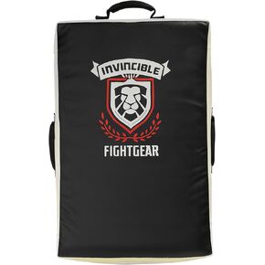 Gel Punch & Kick Shield, Curved Training Pad, 25" x 15" x 5.5", Multi-Handle Grip, Gel Enforced Lining, Heavy-Duty Canvas Vinyl, Muay Thai, MMA, Kickboxing, Karate in Kuwait