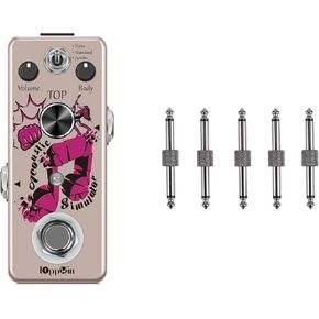 Acoustic Guitar Simulator Pedal & IOppWin 5-Pack 6.35mm Mono Male to Male Patch Cables in Kuwait