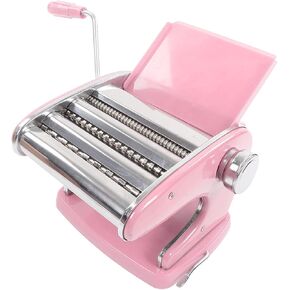 Noodles Maker, Hand Crank Pasta Machine, Mint Green with Suction Cup and 3 Blades - Multifunctional, 6 Gears Adjustable, Safe Stainless Steel for Homemade Pasta (Suction Cup Type 3 Blade) in Kuwait