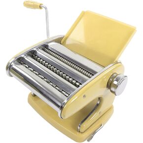 ماكينة صنع المعكرونة متعددة الوظائف، 6 تروس، أخضر نعناعي مع كوب شفط - من الفولاذ المقاوم للصدأ المتين، سمك قابل للتعديل، مثالية للمعكرونة المنزلية والزلابية (كوب الشفط 3 in Kuwait