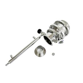 مجموعة وحدة تصحيح زجاج الرؤية 2.5 بوصة (63 مم) OD77.5 مم مع مكثف وحلمة Thermowell للتقطير، SS304 (مجموعة) in Kuwait