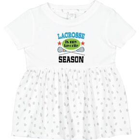 فستان للأطفال الرضع من Inktastic Lacrosse Season Sports Quote in Kuwait