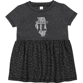 inktastic Chicago IL Infant Dress in Saudi Arabia