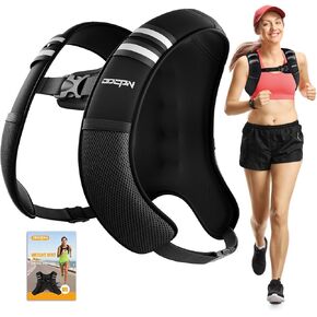 سترة مرجحة للنساء والرجال، سترة رفيعة للغاية بوزن 10 رطل من الحديد الناعم مع أشرطة عاكسة وأشرطة إبزيم قابلة للتعديل، سترة وزن رفيعة للمشي والجري وتدريبات القوة وتمارين فقدان الوزن in Kuwait