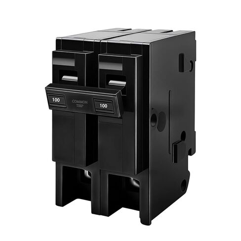 100 Amp 2 Pole Breaker,Replace for HOM2100 Circuit Breaker,100 Amp 2 Pole,120/240V,Compatible with Most Load Centers.Plug-in Circuit Breaker,Thehermal Magnetic Protection,5 Year Warranty in Kuwait