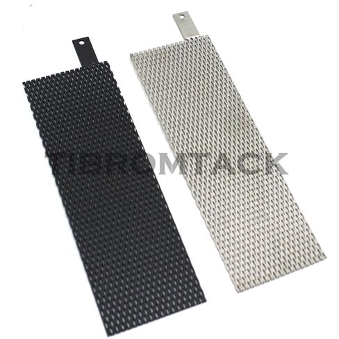 2PCS Electrodes, Titanium Anode Mesh with MMO Ruthenium-Iridium Coating and Cathode Electrolytic Mesh Without Coating for Electrochemical Application and Swimming Pool Cleaning in Kuwait