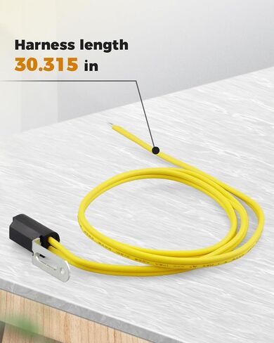 Flame Detector Wiring Harness Fit for Brackett A, AF, AFG, NX, SR, SF and RW Burners, Replace 7006U 7135U C554A1687 Model,30In in Kuwait