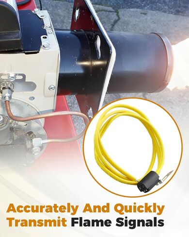 Flame Detector Wiring Harness Fit for Brackett A, AF, AFG, NX, SR, SF and RW Burners, Replace 7006U 7135U C554A1687 Model,30In in Kuwait