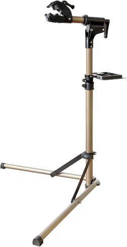 حامل إصلاح الدراجة ThinkRider مع ارتفاع قابل للتعديل، حامل خدمة الدراجة قابل للطي للمنزل والمتجر، منصات عمل الدراجة للدراجات الجبلية ودراجات الطرق - بحد أقصى 65 رطلاً in Kuwait