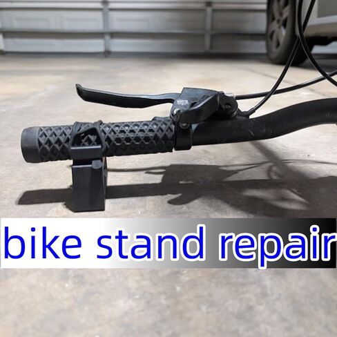 Portable Clip-On Bike Repair Stand 2Pcs Black, Quick Release Handlebar Support Fits 30-34mm Grips, Heavy Duty for MTB/Road/E-Bikes Home Garage Outdoor in Saudi Arabia