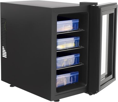 حاضنات زواحف كبيرة سعة 23 لترًا لتفريخ البيض، حاضنة بيض علمية رقمية بقدرة 55 وات مع ضوء LED، تبريد وتدفئة بدرجة حرارة 50-104 درجة فهرنهايت لبيض ثعبان السلحفاة السحلية أبو بريص in Kuwait