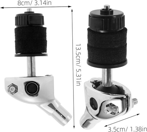 BESPORTBLE Cymbals Stacker Durable Attachment for Percussion Drum Kits Cymbal Holder for Enhanced Performance Essential Cymbal Replacement Accessory for Drum Enthusiasts in Kuwait