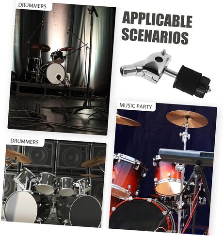 BESPORTBLE Cymbals Stacker Durable Attachment for Percussion Drum Kits Cymbal Holder for Enhanced Performance Essential Cymbal Replacement Accessory for Drum Enthusiasts in Kuwait