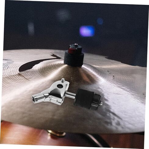 حامل مكدس الصنج مرفق حامل الصنج المتين واللباد لطبل الإيقاع، تصميم بسيط لسهولة التركيب يضيف صنجًا إضافيًا in Kuwait