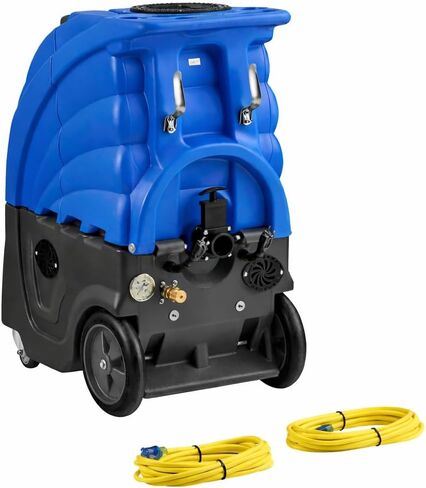 Commercial Heated Carpet Extractor Machine 12 Gallon 500 PSI with Dual 3-Stage Motors, 12" Stainless Steel Wand and 25 ft Hoses â€“ Perfect for Hotels and Offices in Kuwait