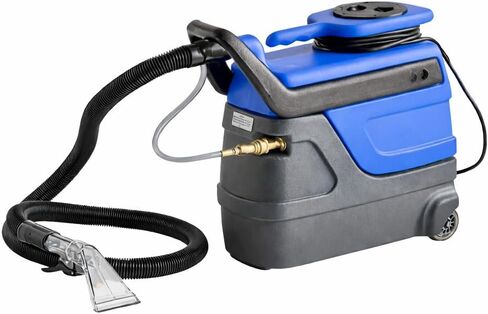 Commercial Cold Water Spot Carpet Extractor Machine 3 Gallon 55 PSI with 2-Stage Motor, 4" Clear-View Upholstery Tool and 7 ft Hoses â€“ Perfect for Hotels and OfficesCommercial Cleaning in Kuwait