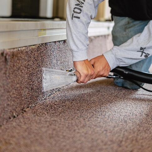 ماكينة استخراج السجاد التجارية 3 في 1 من توماهوك، مسار 18 بوصة، خزانات 9 جالون، محركات مزدوجة 1000 وات للفنادق والمكاتب والمفروشات والمزيد in Kuwait