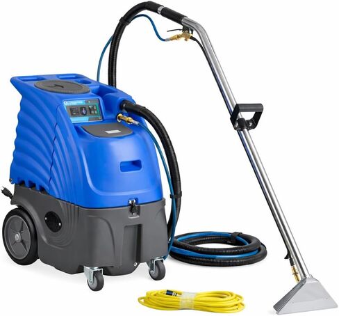 Commercial Cold Water Carpet Extractor Machine with 3-Stage Motor 6 Gallon 100 PSI, 4" Stainless Steel Upholstery Tool and 15 ft Hoses â€“ Perfect for Hotels and Offices in Kuwait
