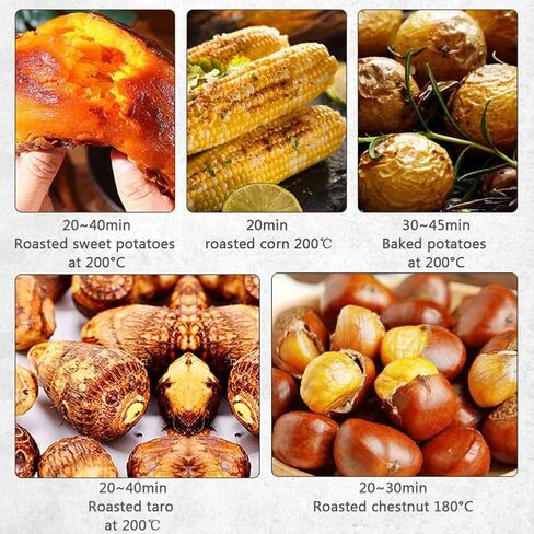 Commercial Roasted Sweet Potato Machine with Automatic Timing, Electric Heating Oven for Sweet Potato Corn Temperature Control in Saudi Arabia