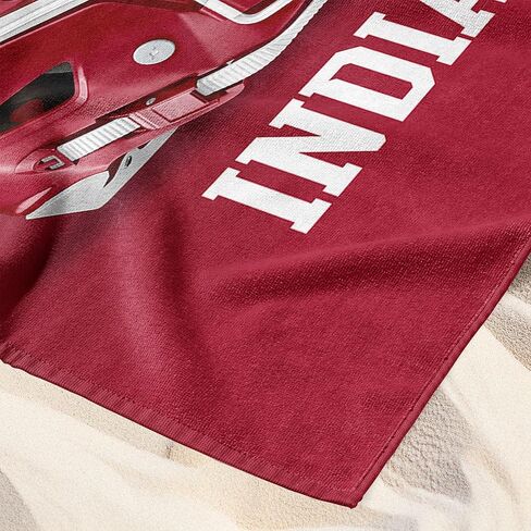 منشفة الشاطئ Northwest NCAA Football Champions Indiana Hoosiers، تصميم الفريق، 30 × 60 بوصة in Saudi Arabia