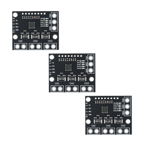 3pcs INA3221 Module Three-Channel High-Side Current and Bus Voltage Monitor I2C/SMBUS Interface in Saudi Arabia
