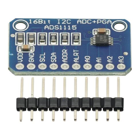 2PCS ADS1115 16 Bit IIC I2C Analog to Digital Converter Module Precision ADC Converter 4 Channel Development Board Programmable Gain Amplifier 2.0V to 5.5V for Arduino Raspberry Pi in Kuwait