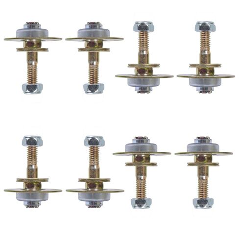 8pcs Furniture Rocking Chair Bearing Connecting Piece Rocking Chair Bearing Screws Bolts Kits Rocking Chair Furniture Hardware (55MM) in Saudi Arabia