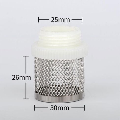 1pcs 1/2" 3/4" 1" Net Filter, Garden Irrigation Aquarium Water Pump Hose Mesh Strainer(3/4") in Saudi Arabia