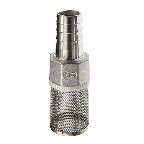 1pcs 25-50mm Stainless Steel Hose Filter, Garden Irrigation Tube Wash Pump Net Mesh(1 1/2" 40mm) in Saudi Arabia